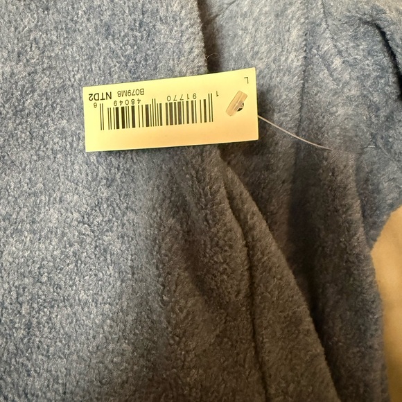 Amazon Essentials Blue Zip-Up Jacket - Picture 3 of 4